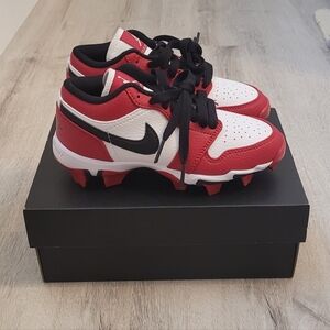 Jordan 1 Low Youth Baseball Cleats - Little Kids 13c